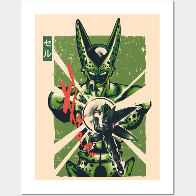 Cell-Retoro Wall Art by HyperTwenty